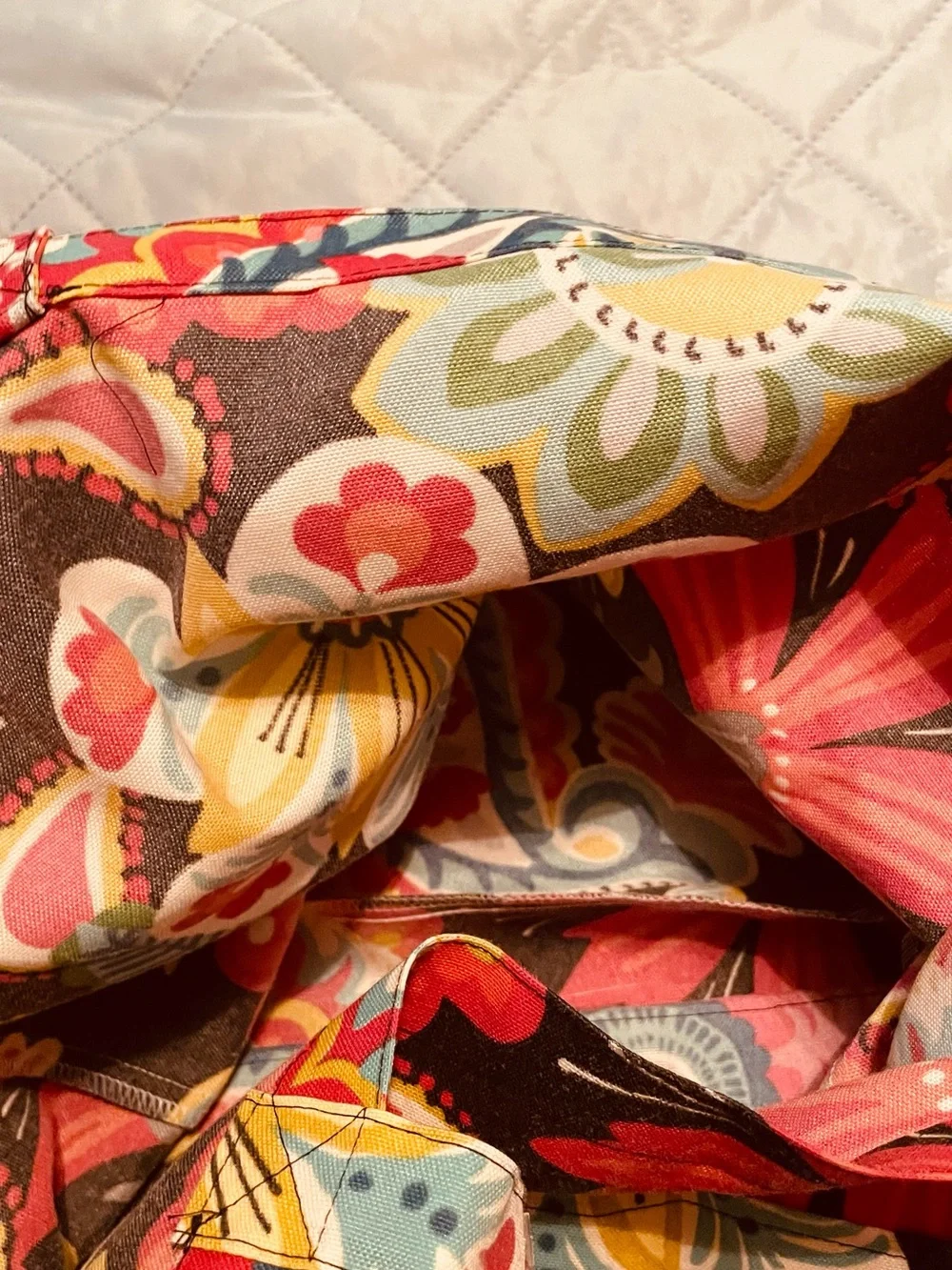 Floral Paisley Tote Bag in Multicolor